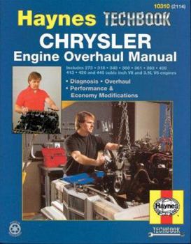 Paperback Chrysler Engine Overhaul, V8 & 3.9L V6 (Haynes Repair Manuals) Book