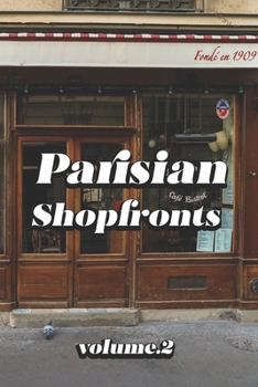 Paperback Parisian shopfronts: volume 2 Book