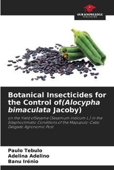 Paperback Botanical Insecticides for the Control of(Alocypha bimaculata Jacoby) Book