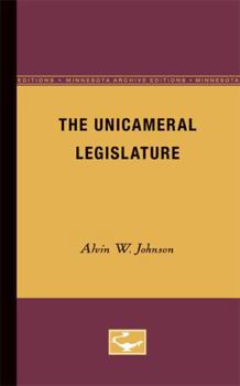 Paperback The Unicameral Legislature Book