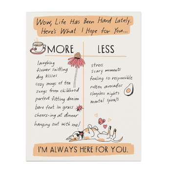 Misc. Julia Rothman Empathy More/Less Greeting Cards Book