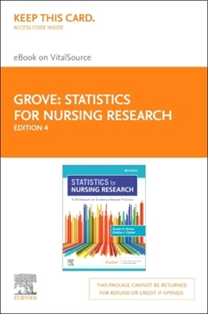 Statistics for Nursing Research - Elsevier eBook on Vitalsource (Retail Access Card): Statistics for Nursing Research - Elsevier eBook on Vitalsource