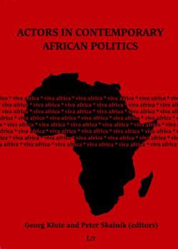 Paperback Actors in Contemporary African Politics, 51 Book