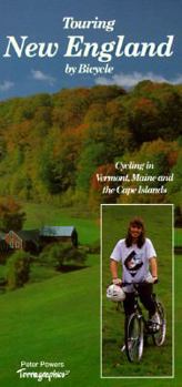 Paperback Touring New England by Bicycle Book