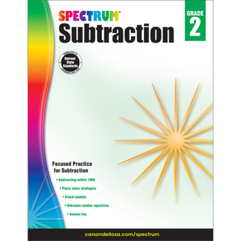 Paperback Subtraction, Grade 2: Volume 102 Book
