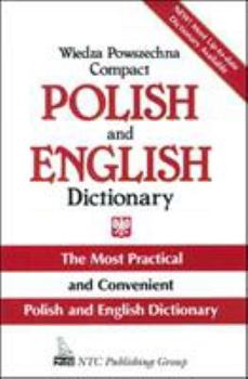 Paperback Wiedza Powszechna Compact Polish and English Dictionary Book
