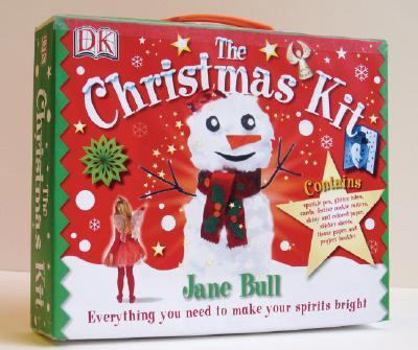 Paperback The Christmas Kit [With Project BookWith Sticker SheetsWith CardsWith Glitter, Cookie Cutter, Color & Tissue PaperWit Book