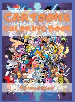 Hardcover Cartoons: Coloring Book