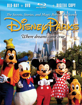 Blu-ray Disney Parks: The Secrets, Stories & Magic Behind The Scenes Book