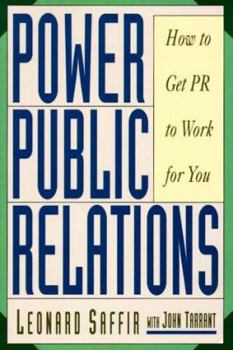 Paperback Power Public Relations: How to Get PR to Work for You Book