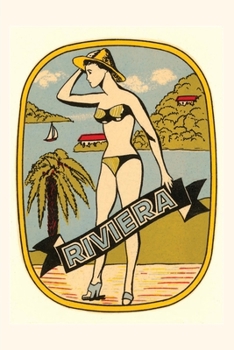 Paperback Vintage Journal Riviera Decal Book