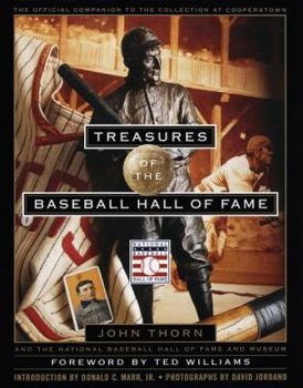 Hardcover Treasures of the Baseball Hall of Fame: The Official Companion to the Collection at Cooperstown Book