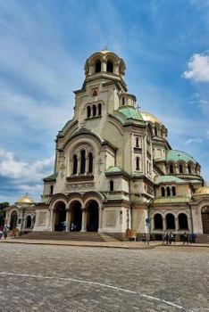 Paperback Cathedral Saint Alexandar Nevski in Sofia Bulgaria Journal: 150 page lined notebook/diary Book