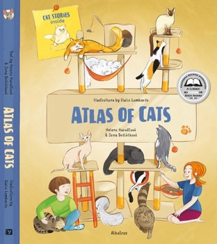 Hardcover Atlas of Cats Book