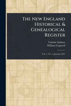 Paperback The New England Historical & Genealogical Register Book