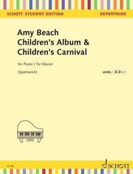 Paperback Beach: Children's Album and Children's Carnival Op. 25 Easy - Intermediate Book