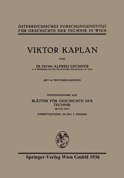 Paperback Viktor Kaplan [German] Book