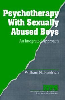 Paperback Psychotherapy Sexually Abused Boys Book