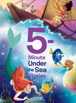 Hardcover 5-Minute Under the Sea Stories Book