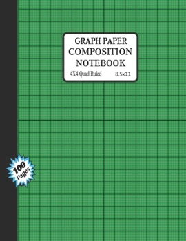 Graph paper composition notebook: Grid Paper Composition Notebook with beautiful colored cover pages-(KIDS,GIRLS,BOYS,STUDENT)- Quad Ruled(4x4) 100 Sheets (Large, 8.5 x 11)