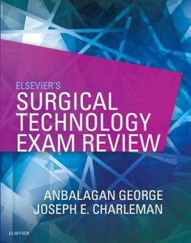 Paperback Elsevier's Surgical Technology Exam Review Book