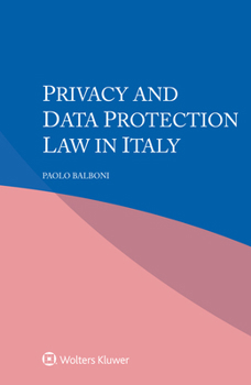 Paperback Privacy and Data Protection Law in Italy Book
