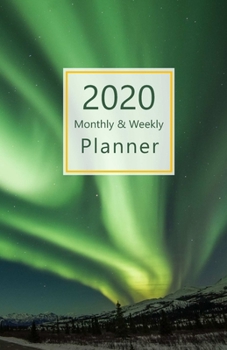 2020 Monthly & Weekly Planner: With Daily To-Do list. Calendar, Schedule, Assignments, 2021 Future plans. Monday start week. Portable. 8.5" x 5.5" ... light, aurora. Soft matte cover).