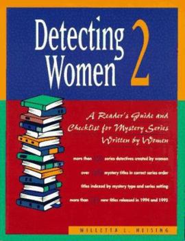 Paperback Detecting Women 2: Reader's Checklist for Mystery Series Written by Women Book