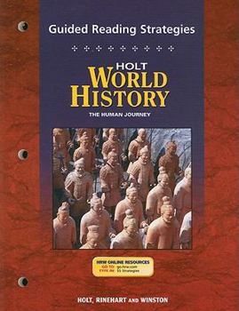 Paperback Holt World History: Human Journey: Guided Reading Strategy Grades 9-12 Book