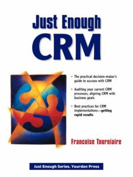 Paperback Just Enough Crm Book