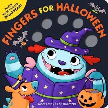 Board book Fingers for Halloween Book