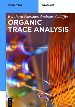 Paperback Organic Trace Analysis Book