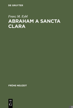 Hardcover Abraham a Sancta Clara [German] Book