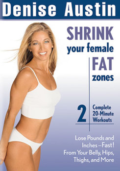 DVD Denise Austin: Shrink Your Female Fat Zones Book