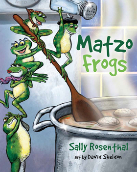 Hardcover Matzo Frogs Book