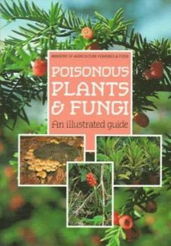 Hardcover Poisonous Plants & Fungi: An Illustrated Guide Book