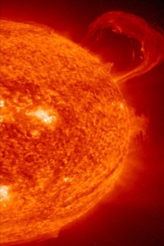 Fiery Star Burning Surface Outer Space Theme 2020 Weekly Planner 134 Pages: 2020 Planners Calendars Organizers Datebooks Appointment Books Agendas