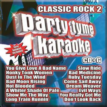 Music - CD Party Tyme Karaoke - Classic Rock 2 (16-song CD+G) Book