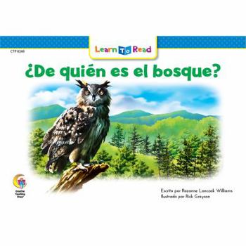 Paperback de Quien Es El Bosque? = Whose Forest Is It? [Spanish] Book