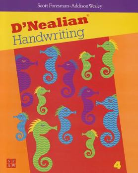 Paperback Dnealian Handwriting 1999 Student Edition (Consumable) Grade 4 Book