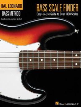 Paperback Bass Scale Finder: Easy-To-Use Guide to Over 1,300 Scales 9 Inch. X 12 Inch. Edition Book
