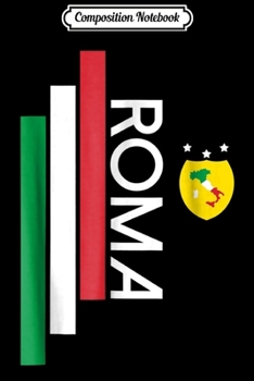 Composition Notebook: Rome  Roma Italian Flag Clothes Journal/Notebook Blank Lined Ruled 6x9 100 Pages