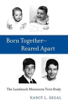 Hardcover Born Together-Reared Apart Book