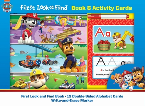 Misc. Nickelodeon Paw Patrol: First Look and Find Book & Activity Cards Book