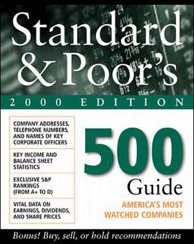 Paperback Standard & Poor's 500 Guide Book