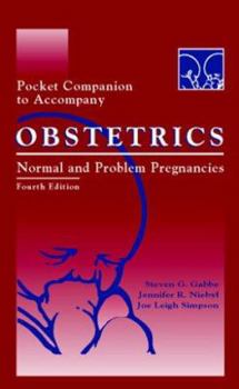 Paperback Pocket Companion to Accompany Obstetrics: Normal and Problem Pregnancies Book