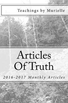 Paperback Articles Of Truth: 2016-2017 Monthly Articles Book
