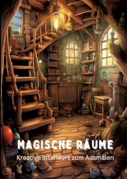 Magische Räume: Kreative Interieurs zum Ausmalen (German Edition)