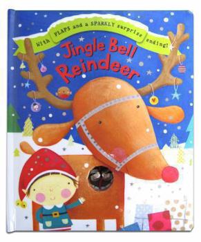 Hardcover Jingle Bell Reindeer Book