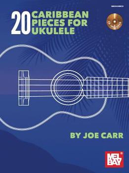 Paperback 20 Caribbean Pieces for Ukulele Book